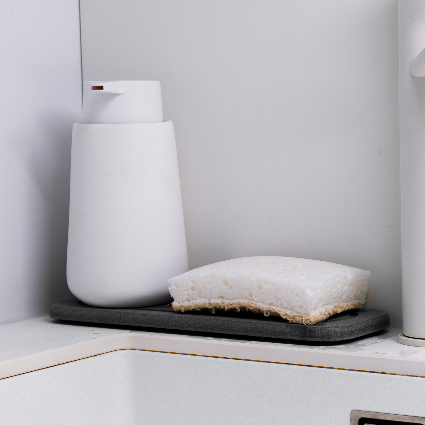 Tăviță absorbantă din diatomit DrySink – pentru bucătărie, antibacterian